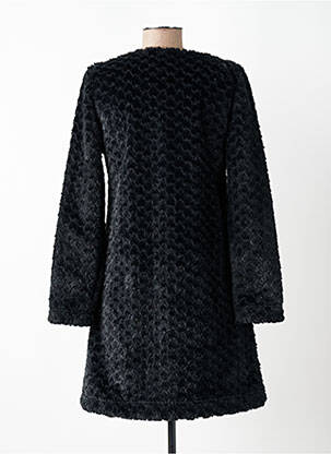 Robe de chambre poches noir SENORETTA femme