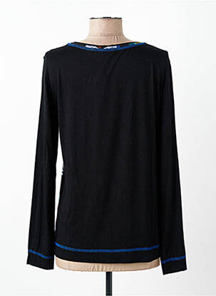 T-shirt manches longues manches longues noir TINTA STYLE femme