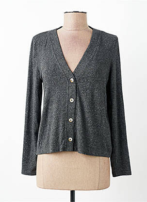 Gilet manches longues stretch gris S.OLIVER femme