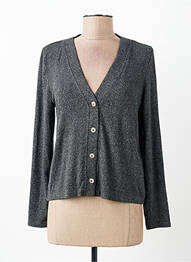 Gilet manches longues stretch gris S.OLIVER femme