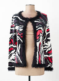 Gilet manches longues stretch rouge BUGARRI femme