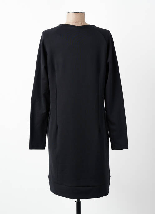 Robe courte manches longues manches longues noir SENORETTA femme