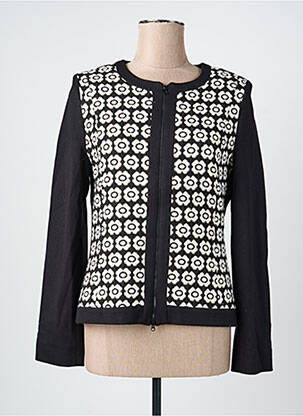 Veste casual epaulette noir BUGARRI femme