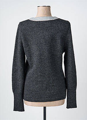 Gilet manches longues stretch gris CHASSAGNARD femme