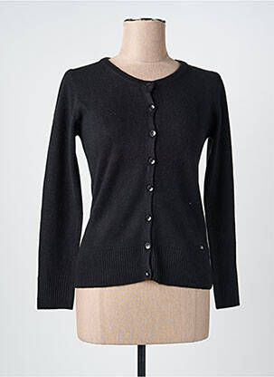 Gilet manches longues stretch noir FELINO femme