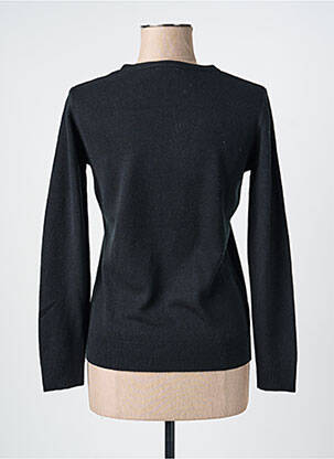 Pull stretch manches longues noir FELINO femme