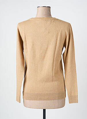 Pull stretch manches longues beige FELINO femme