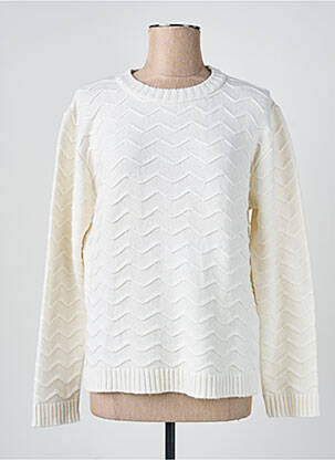 Pull stretch manches longues beige FELINO femme