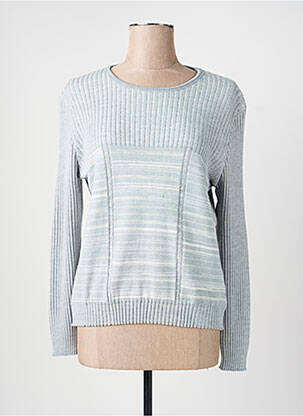 Pull stretch manches longues gris SAINT CHARLES femme