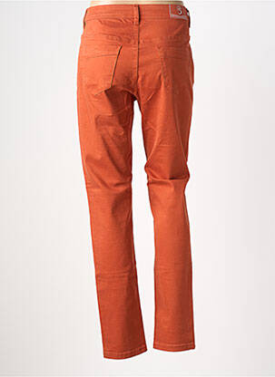 Pantalon slim stretch taille normale marron S.QUISE femme