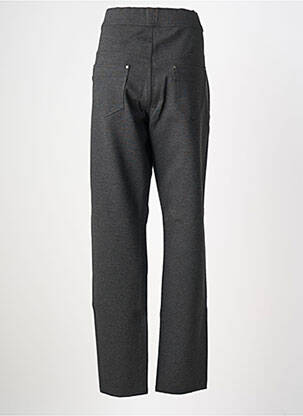 Pantalon slim taille élastique taille normale gris QUATRE VINGT JOURS femme