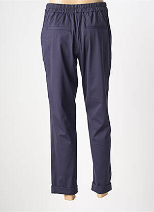 Pantalon slim taille élastique taille normale bleu YEST femme