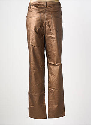 Pantalon droit stretch taille normale marron CISO femme