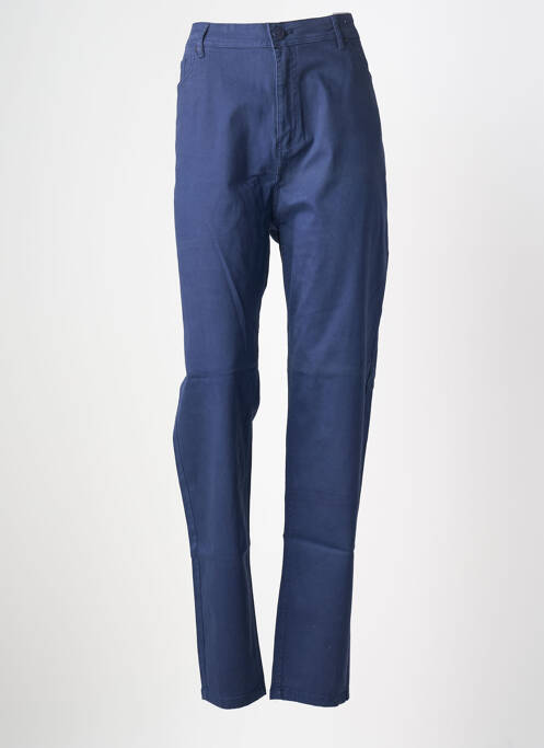 Pantalon slim stretch taille normale bleu S.QUISE femme