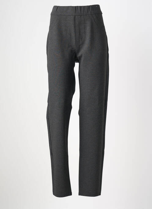 Pantalon slim taille élastique taille normale gris QUATRE VINGT JOURS femme