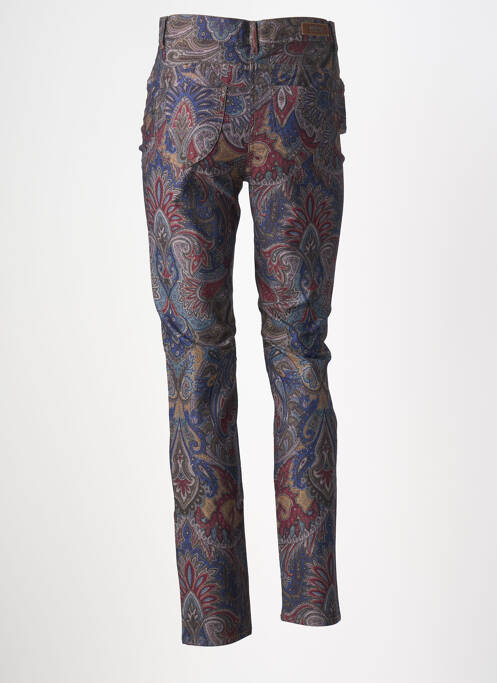 Pantalon slim tissage popeline taille normale gris RECOVER C.C. femme