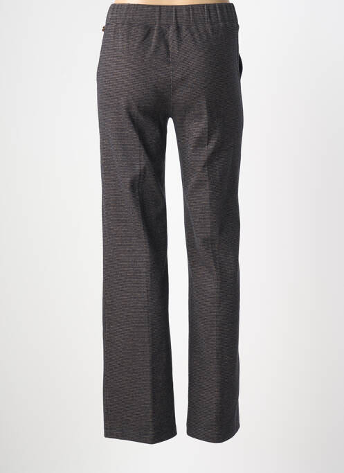 Pantalon droit stretch taille normale gris YEST femme