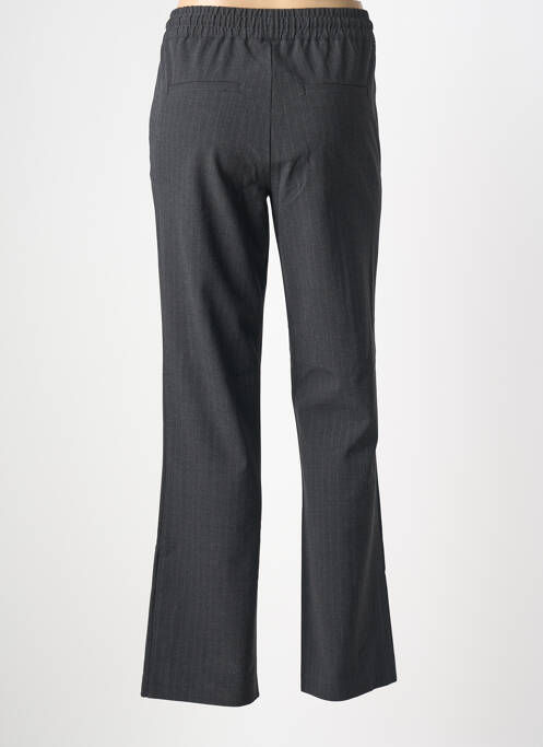 Pantalon droit stretch taille normale gris YEST femme