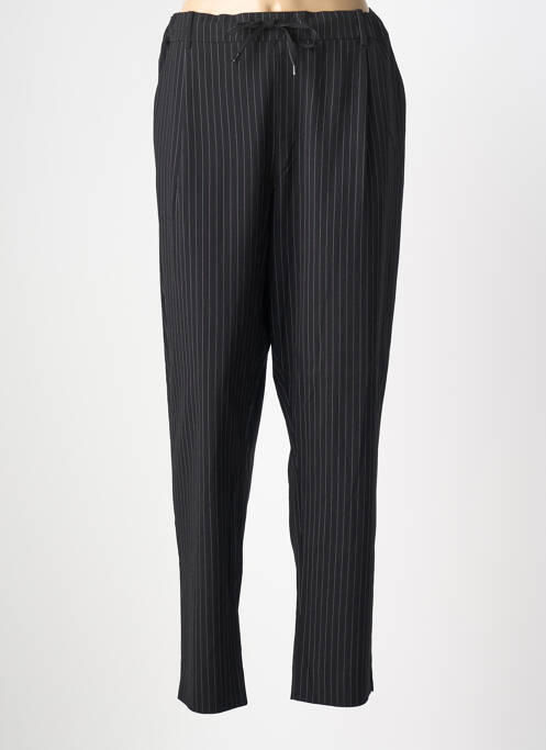 Pantalon slim taille élastique taille normale noir CISO femme