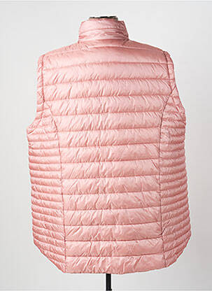 Doudoune poches sans capuche rose CISO femme