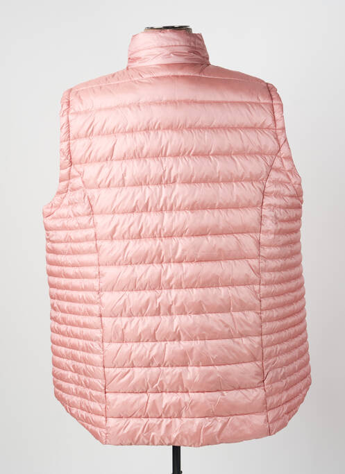 Doudoune poches sans capuche rose CISO femme