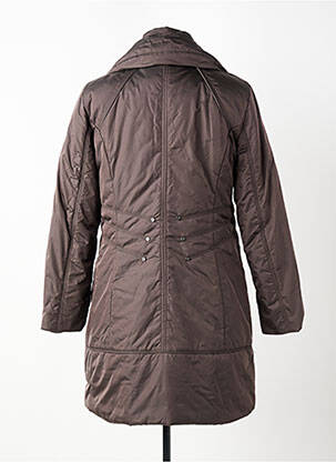 Parka finition intérieure doublée sans capuche marron BOCA BOKA femme