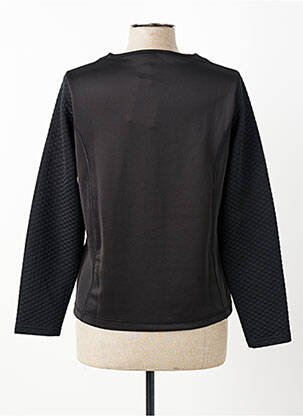Veste casual col rond noir BAGORAZ femme