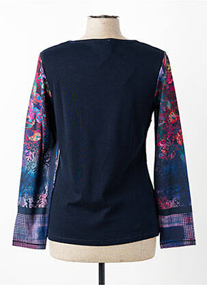 Pull coupe cintrée manches longues noir KALISSON femme