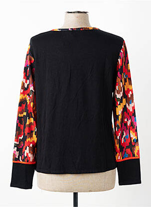 Gilet manches longues stretch noir OLIVIER PHILIPS femme