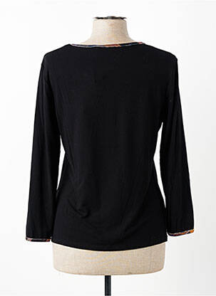 T-shirt manches longues manches longues noir OLIVIER PHILIPS femme