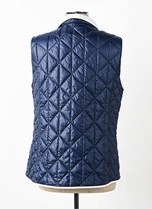 Veste casual col chemisier bleu CANASPORT femme