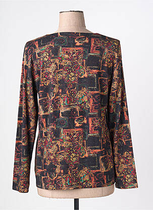 T-shirt manches longues manches longues marron GEVANA femme