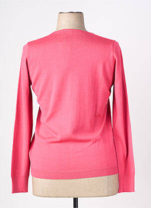 Pull coupe cintrée manches longues rose BLEU C BLEU femme