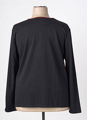 T-shirt manches longues manches longues noir GEVANA femme