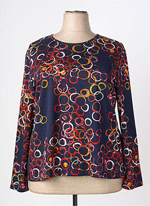 T-shirt manches longues manches longues bleu GEVANA femme
