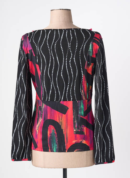 T-shirt manches longues manches longues noir OLIVIER PHILIPS femme