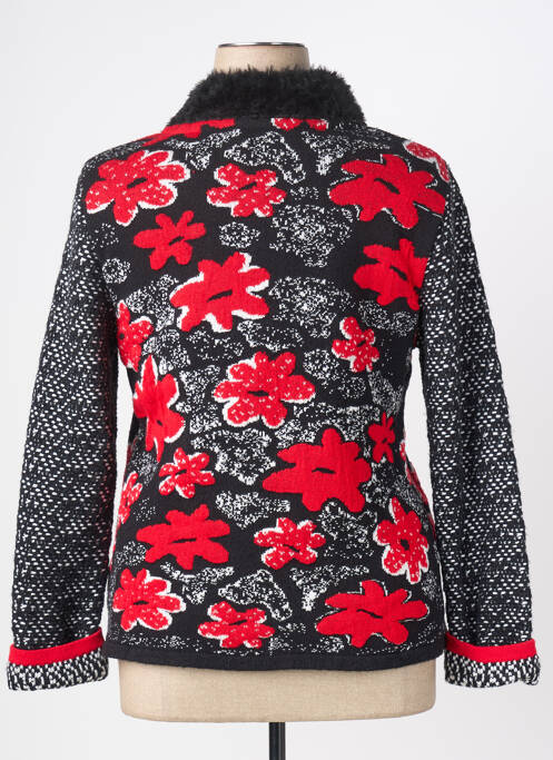 Veste casual col rond noir OLIVIER PHILIPS femme