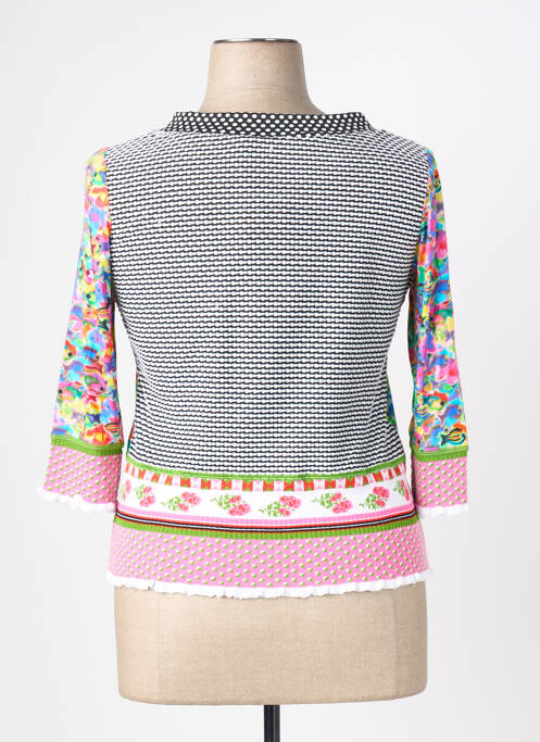 Gilet manches longues manches 3/4 rose OLIVIER PHILIPS femme