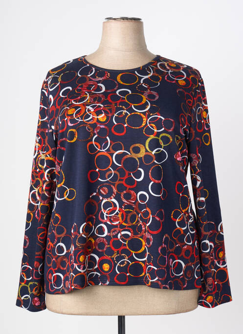 T-shirt manches longues manches longues bleu GEVANA femme