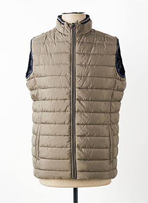 Doudoune poches sans capuche gris CASUAL SPIRIT homme