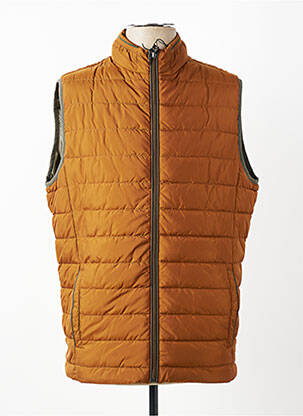 Doudoune poches sans capuche marron COFOX homme