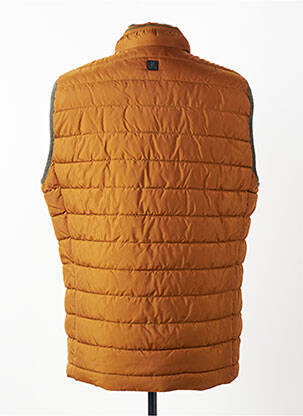 Doudoune poches sans capuche marron COFOX homme