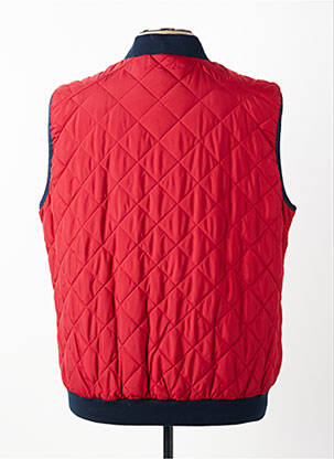 Doudoune poches sans capuche rouge CASUAL SPIRIT homme