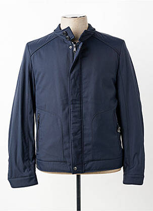 Doudoune poches sans capuche bleu DELAHAYE homme