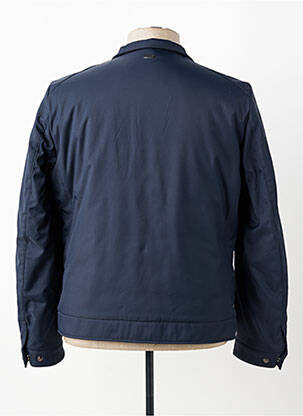 Doudoune poches sans capuche bleu DELAHAYE homme