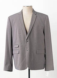 Blazer manches longues gris DELAHAYE homme