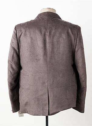 Blazer finition intérieure doublure imprimée gris PETER COFOX homme