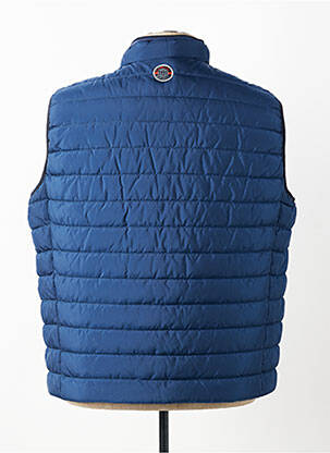 Doudoune poches sans capuche bleu CASUAL SPIRIT homme