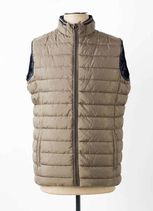 Doudoune poches sans capuche gris CASUAL SPIRIT homme