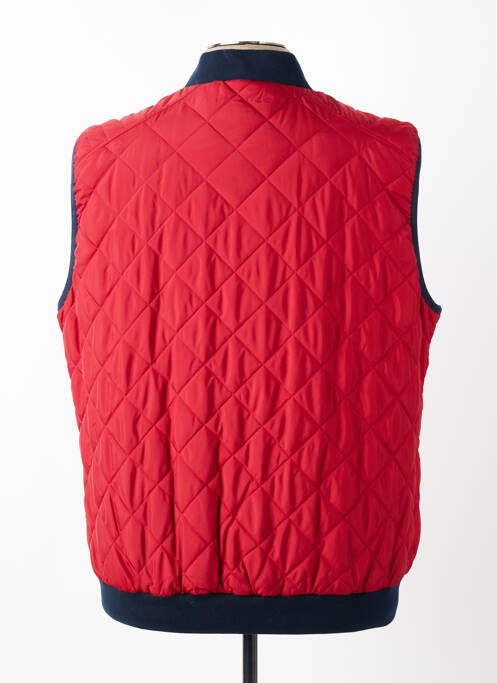 Doudoune poches sans capuche rouge CASUAL SPIRIT homme